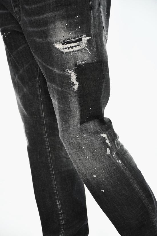  디스퀘어드2 데님 팬츠 S74LB1480 S30357 900 Black - DSQUARED2