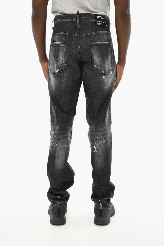  디스퀘어드2 데님 팬츠 S74LB1480 S30357 900 Black - DSQUARED2