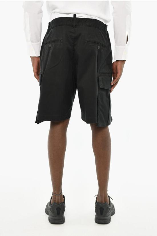  디스퀘어드2 숏팬츠 S74MU0813 S39021 900 Black - DSQUARED2