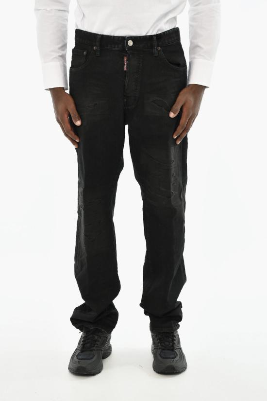  디스퀘어드2 데님 팬츠 S74LB1429 S39781 900 Black