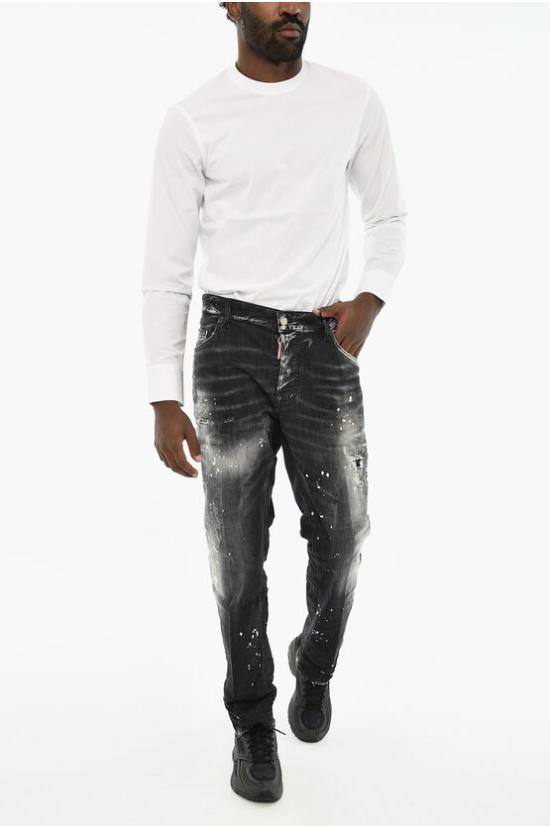  디스퀘어드2 데님 팬츠 S71LB1373 S30503 900 Gray - DSQUARED2