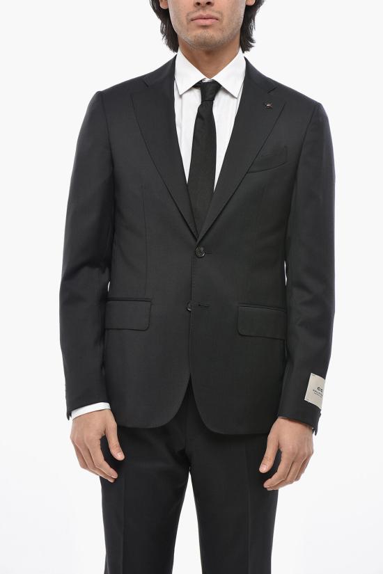  꼬르넬리아니 수트 세트 267Z46 2638303 021 Black - CORNELIANI