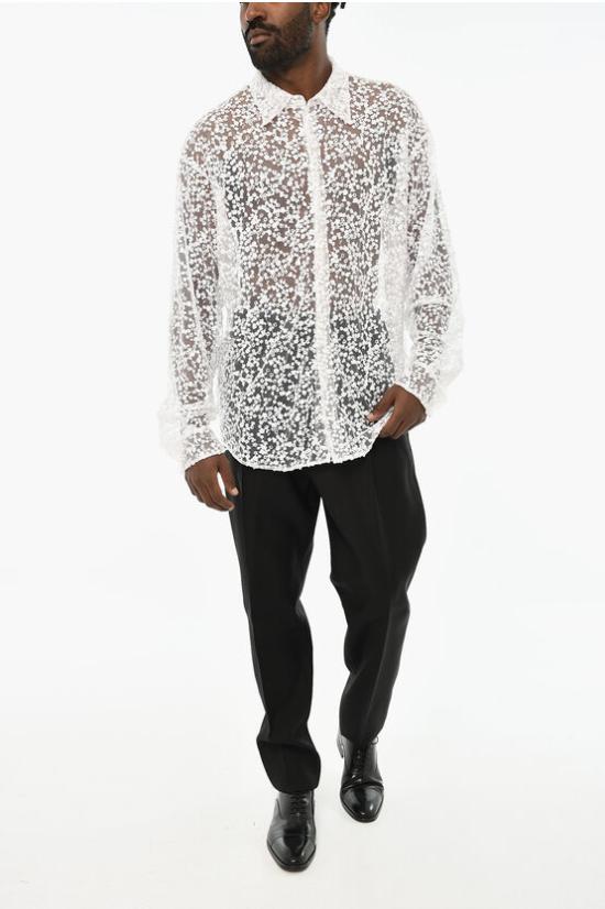  디스퀘어드2 긴팔 셔츠 S74DM0801 S78521 001F White - DSQUARED2