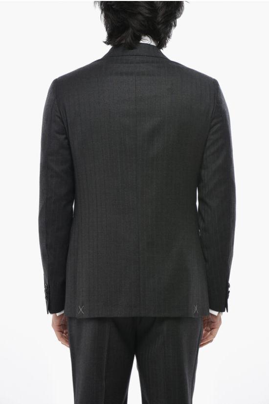  꼬르넬리아니 수트 세트 267Z65 2667413 013 Gray - CORNELIANI