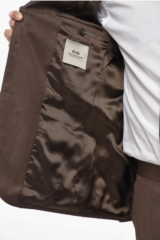  꼬르넬리아니 수트 세트 267Z65 2668127 030 Brown - CORNELIANI