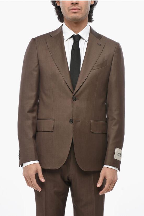  꼬르넬리아니 수트 세트 267Z65 2668127 030 Brown - CORNELIANI