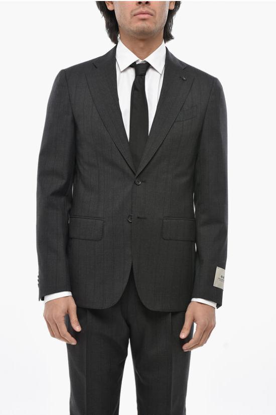  꼬르넬리아니 수트 세트 267Z65 2667425 015 Gray - CORNELIANI