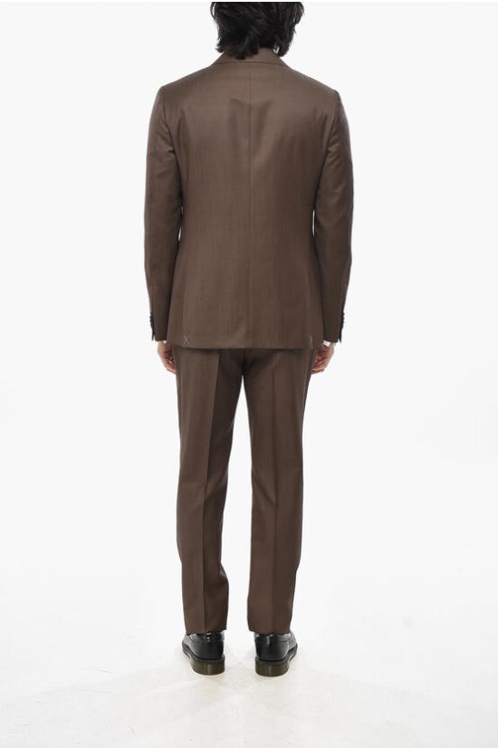  꼬르넬리아니 수트 세트 267Z63 2668127 030 Brown - CORNELIANI