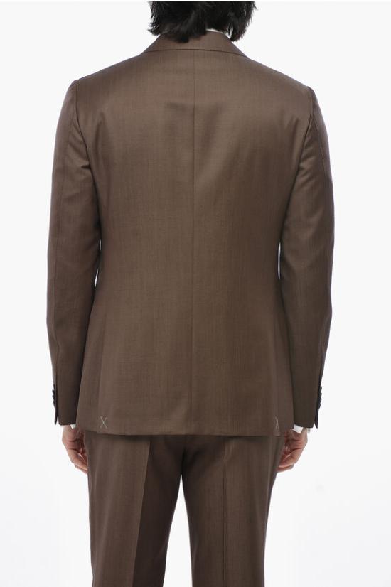  꼬르넬리아니 수트 세트 267Z63 2668127 030 Brown - CORNELIANI