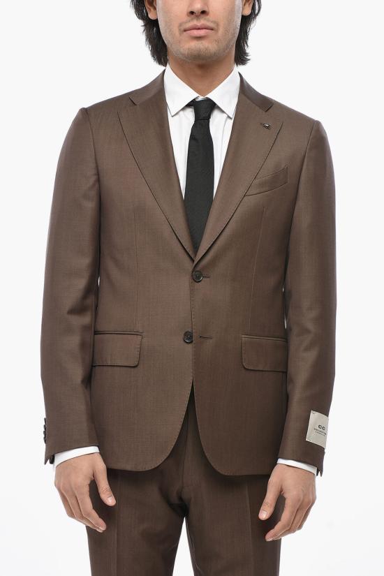  꼬르넬리아니 수트 세트 267Z63 2668127 030 Brown - CORNELIANI