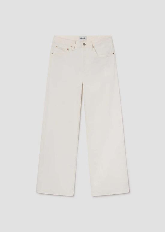  에이골디 데님 팬츠 아골드 아크 진 32인치 청바지 초크 화이트 - AGOLDE