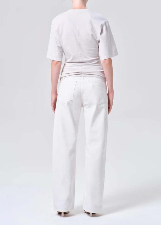  에이골디 데님 팬츠 아골드 아크 진 32인치 청바지 초크 화이트 - AGOLDE