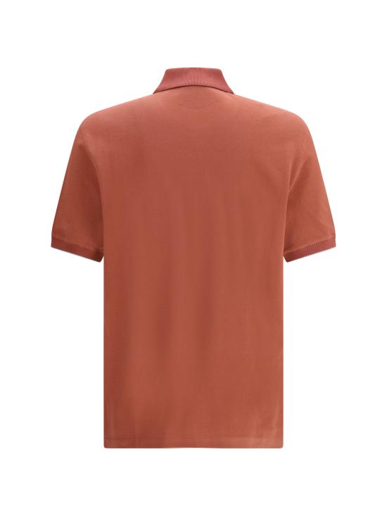 26SS 브루넬로 쿠치넬리 폴로 티셔츠 ME8548788 CMZ07 RED - BRUNELLO CUCINELLI