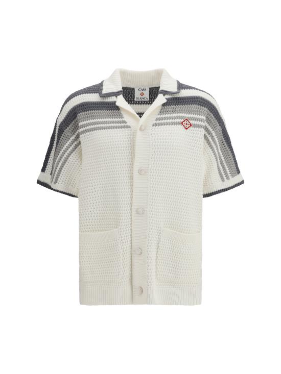 26SS 카사블랑카 긴팔 셔츠 MSP26KW93301 WHITEGREY