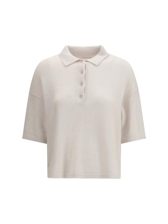 26SS 얼루드 폴로 티셔츠 26211164 4080 CREAM