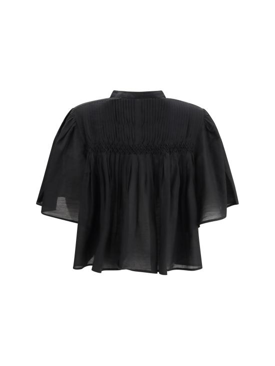 26SS 이자벨마랑에뚜왈 셔츠 HT0456FAB3J04E 01BK BLACK - ISABEL MARANT ETOILE
