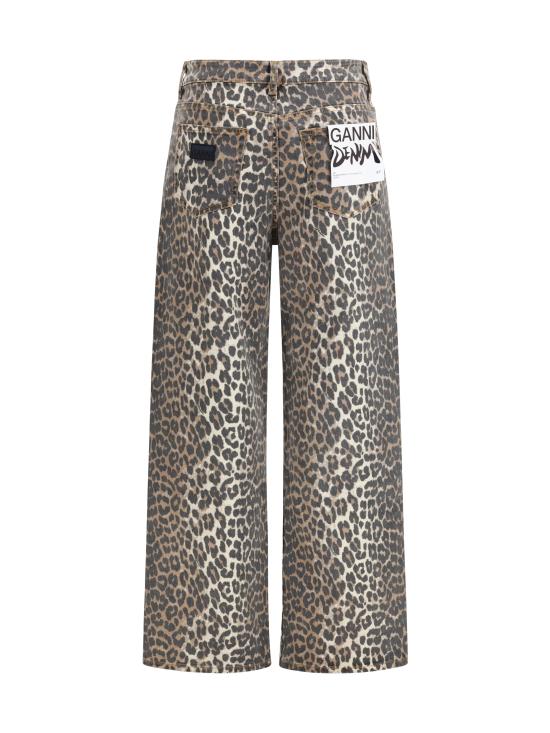 26SS 가니 데님 팬츠 J1527 943 MULTICOLOUR - GANNI