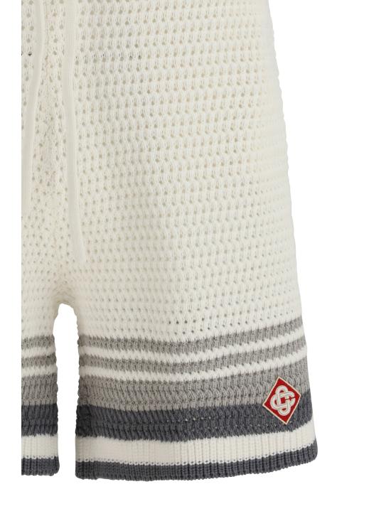 26SS 카사블랑카 숏팬츠 MSP26KW93401 WHITEGREY - CASABLANCA