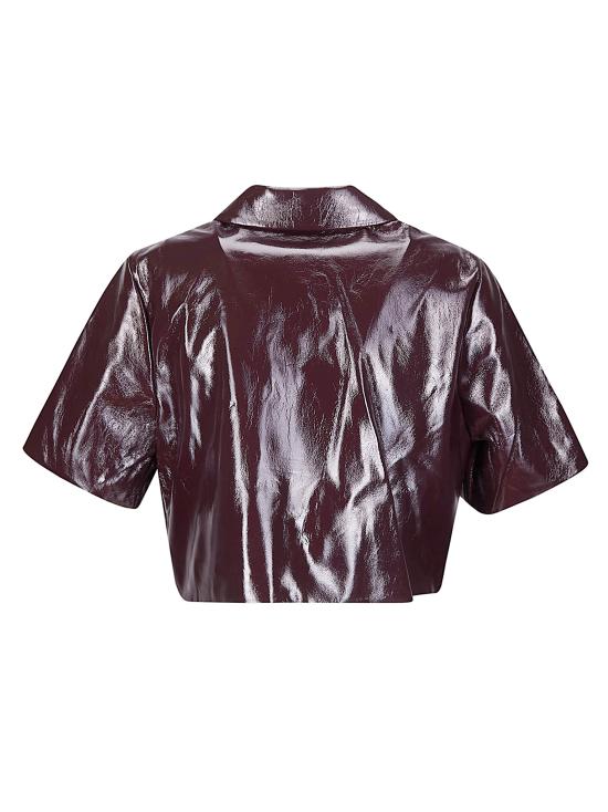 26SS 바움 운드 페르드가르텐 셔츠 24649 C4045 Dark Burgundy - BAUM UND PFERDGARTEN