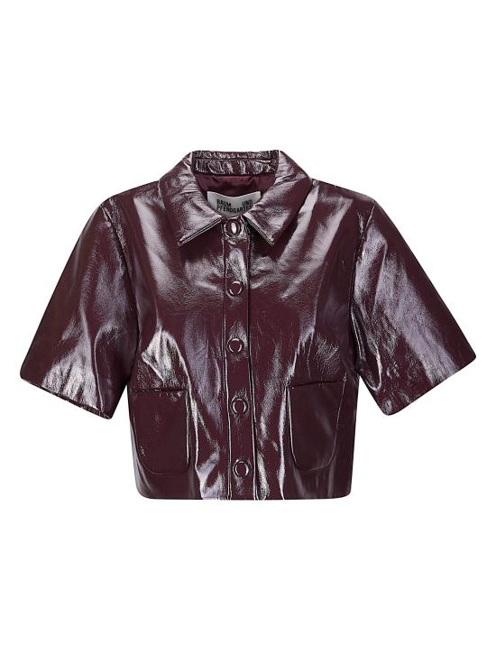 26SS 바움 운드 페르드가르텐 셔츠 24649 C4045 Dark Burgundy