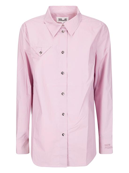 26SS 바움 운드 페르드가르텐 셔츠 24596 C2186 Dawn Pink