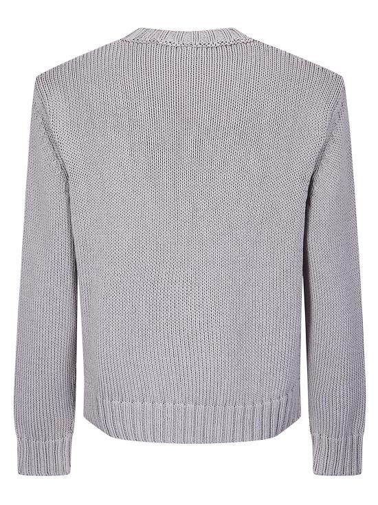 26SS 선플라워 스웨터 3079 800 GREY MELANGE - SUNFLOWER