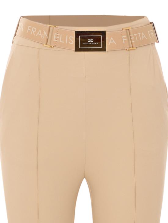 26SS 엘리자베타프랜치 스트레이트 팬츠 PA13261E2 470 Beige - ELISABETTA FRANCHI