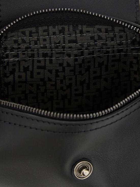 26FW 롱샴 르 플리아쥬 엑스트라 XS 레더 파우치 34205987001 Black - LONGCHAMP