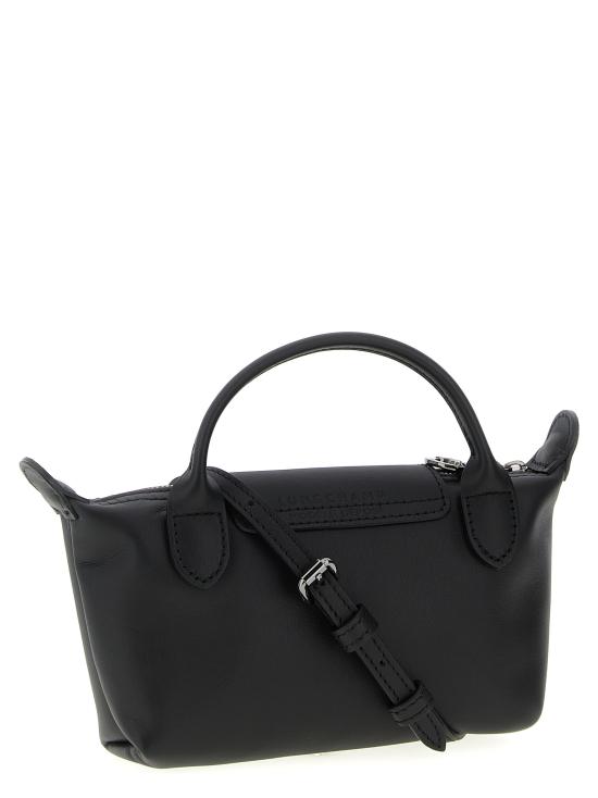 26FW 롱샴 르 플리아쥬 엑스트라 XS 레더 파우치 34205987001 Black - LONGCHAMP