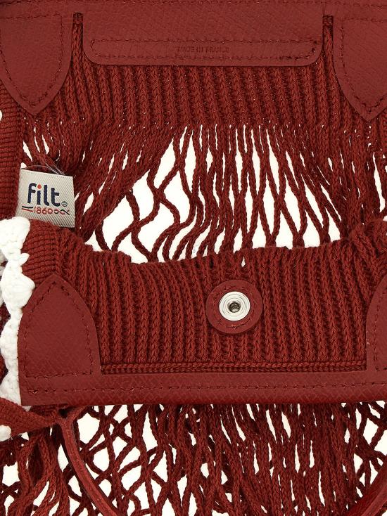 25FW 롱샴 플리아쥬 필렛 L 탑 핸들백 10121HGW213 Red - LONGCHAMP