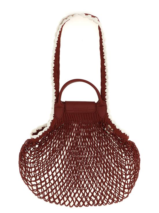 25FW 롱샴 플리아쥬 필렛 L 탑 핸들백 10121HGW213 Red - LONGCHAMP