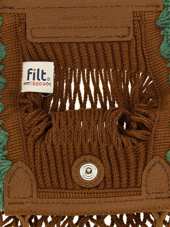 25FW 롱샴 르 플리아쥬 필레 XS 크로스백 10139HGW004 Brown - LONGCHAMP