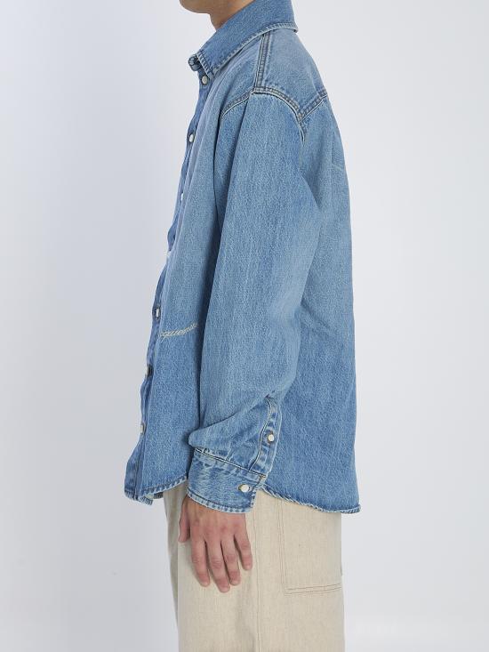 26SS 자크뮈스 긴팔 셔츠 SHM00545A BLUE - JACQUEMUS