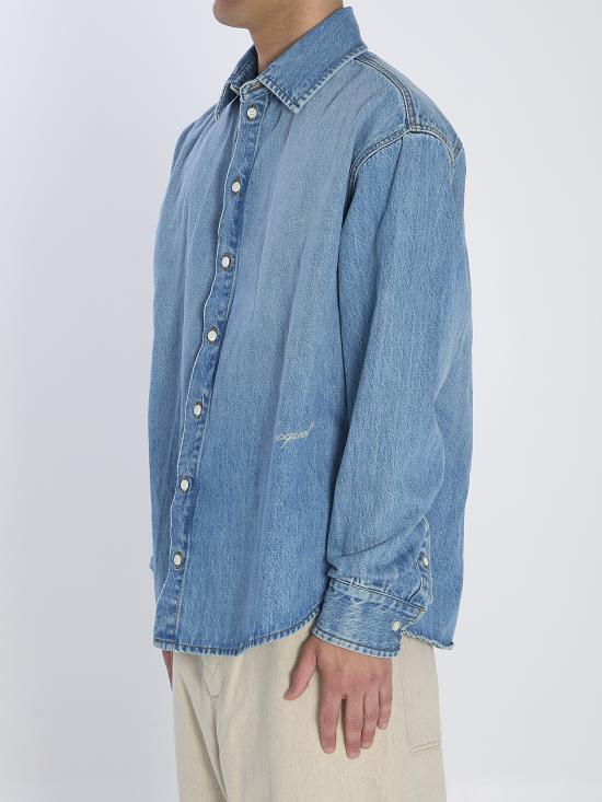 26SS 자크뮈스 긴팔 셔츠 SHM00545A BLUE - JACQUEMUS
