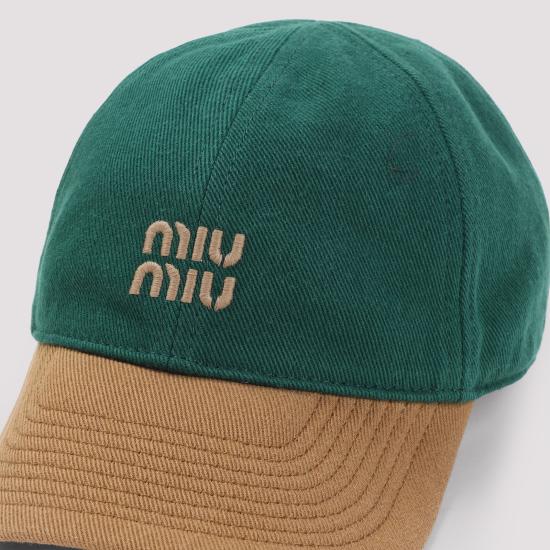 26SS 미우미우 볼캡 5HC369 2CWC F04Z5 BILIARDO SUGHERO - MIU MIU