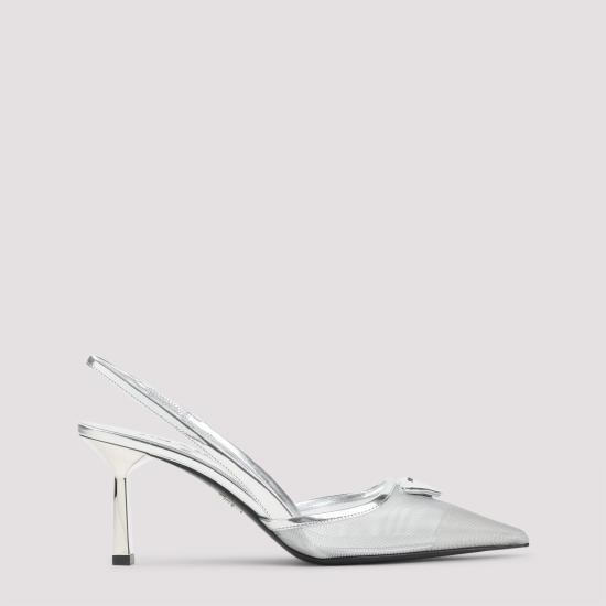 26SS 프라다 힐/펌프스 1I891NF075 1ABL F0118 ARGENTO