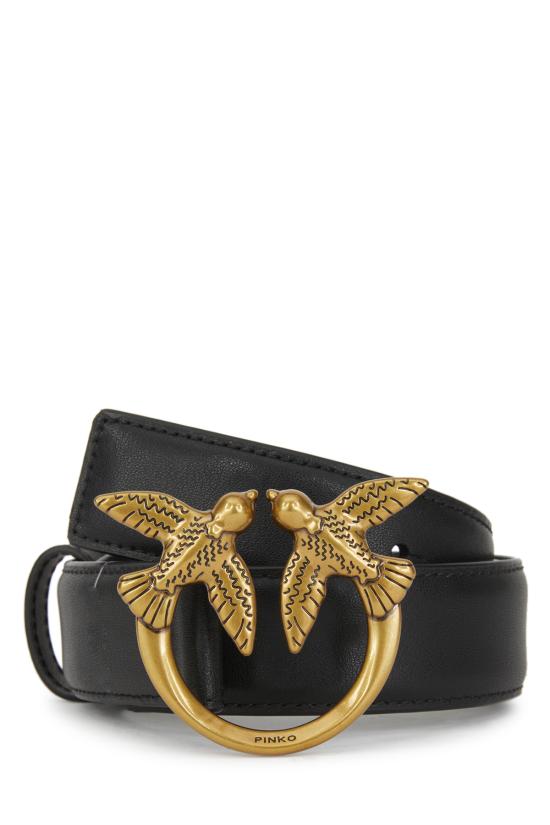 26SS 핑코 레귤러 벨트 100125A0F1 Z99Q Black