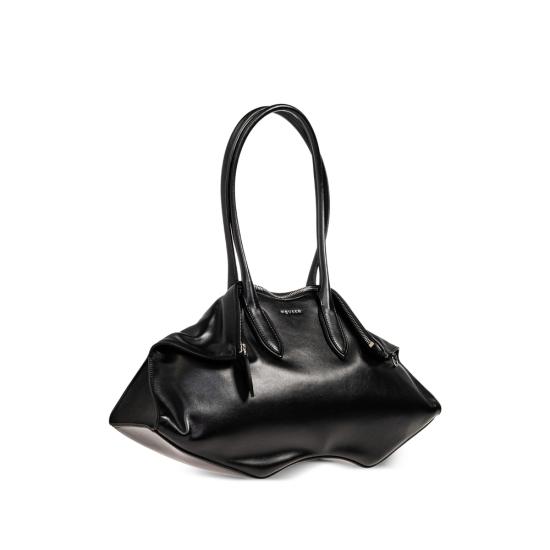 26SS 알렉산더 맥퀸 토트백 855997 1VDXA 1000 BLACK - ALEXANDER MCQUEEN