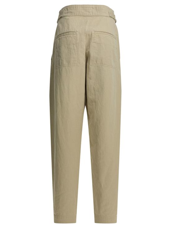 26SS 이자벨마랑에뚜왈 스트레이트 팬츠 26PPA0660FAD1G04E90BE Beige - ISABEL MARANT ETOILE