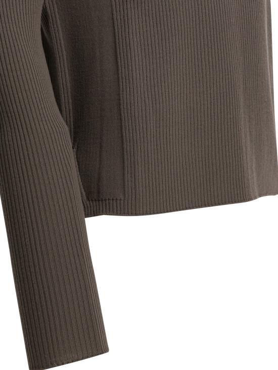 26SS 릭 오웬스 스웨터 RU01F2639RIBM34 Grey - RICK OWENS