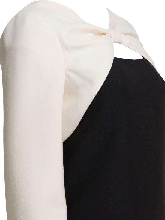 26SS 발렌티노 가라바니 미디 원피스 8B3VAJ061CF0NA Black - VALENTINO GARAVANI