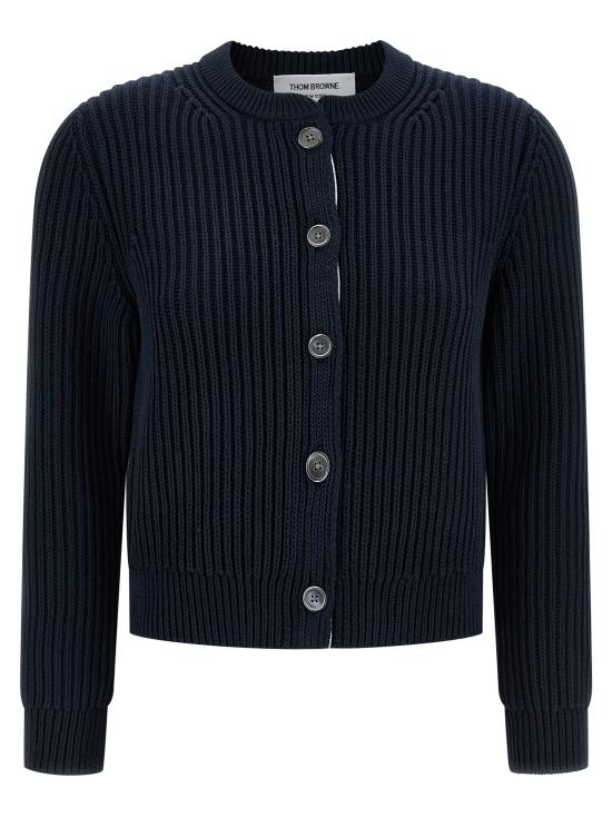 26SS 톰브라운 가디건 FKC692AY3062415 Blue