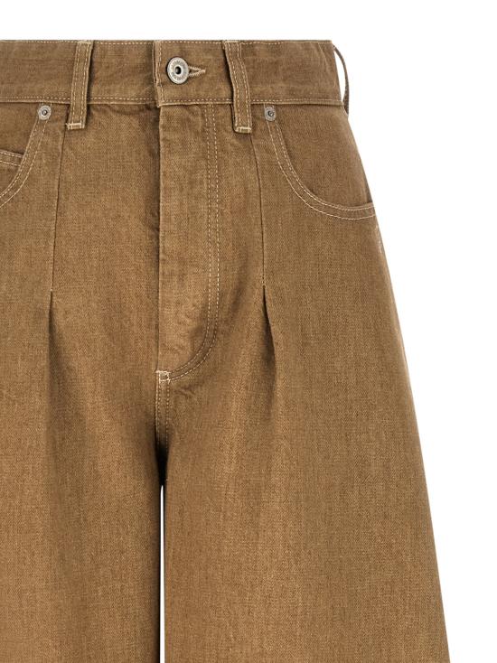 26SS 자크뮈스 데님 팬츠 26EPAW00609AD00058150 Beige - JACQUEMUS