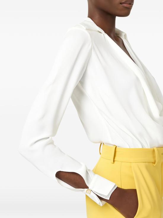 26SS 엘리자베타프랜치 바디수트 티셔츠 CB00261E2 360 Ivory - ELISABETTA FRANCHI