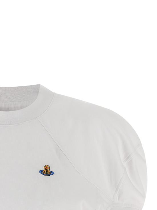 26SS 비비안웨스트우드 반팔 티셔츠 1G010017J001MA401 White - VIVIENNE WESTWOOD