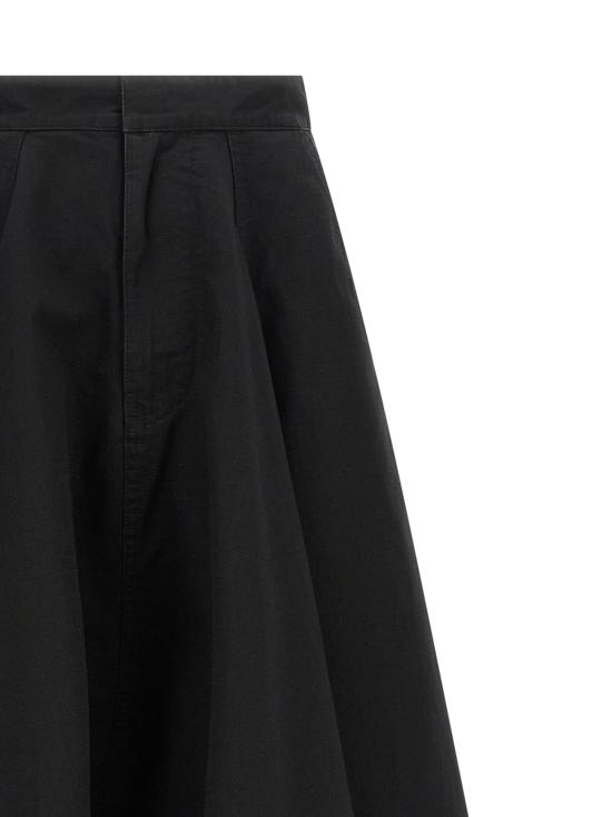 26SS 발렌시아가 고뎃 맥시 스커트 857766TQP131000 Black - BALENCIAGA