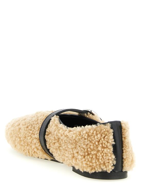 26SS 케이트 케이트 플랫 슈즈 BLRKC090SHNSBK Beige - KATE CATE