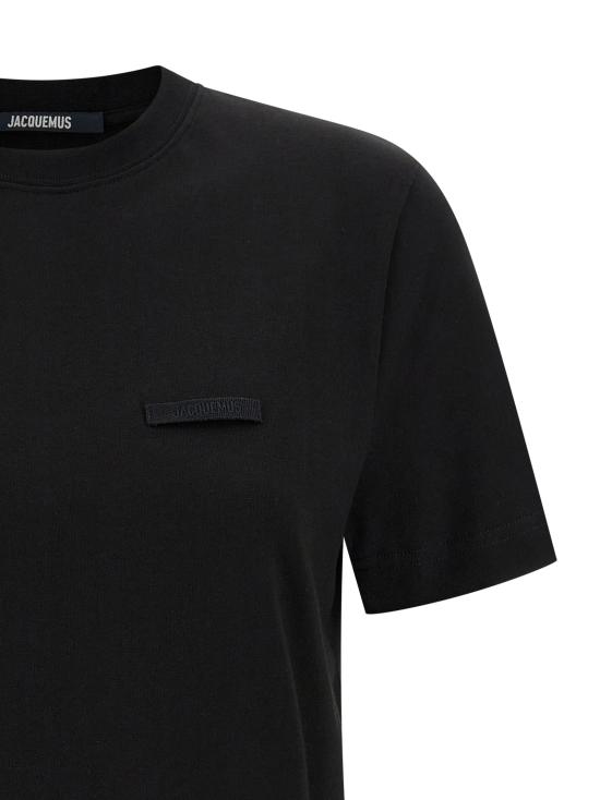 26SS 자크뮈스 반팔 티셔츠 25HTSW00550AJ00029990 Black - JACQUEMUS