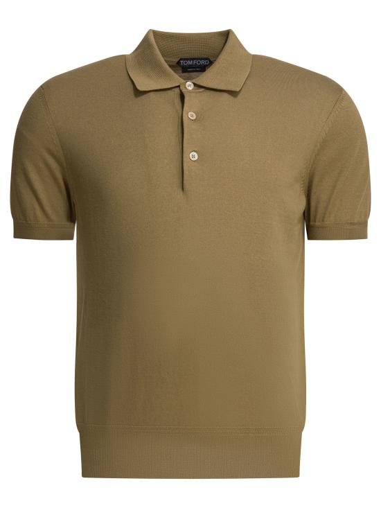 26SS 톰포드 폴로 티셔츠 KPS035YMC040JBV Beige