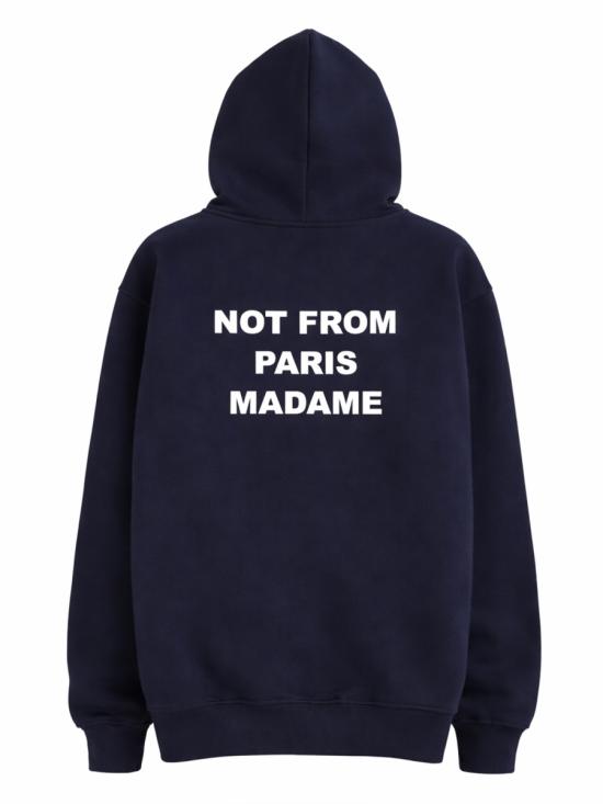 26SS 드롤드무슈 긴팔 티셔츠 HO162 CO127NAVY BLUE - DROLE DE MONSIEUR